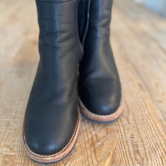 Patina Leather Booties US Size 8 EU 38 - Picture 2 of 5